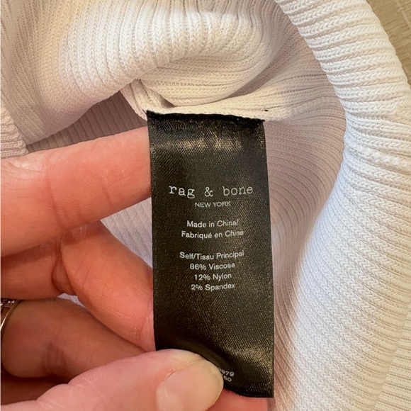 Rag & Bone Priya Varsity Stripe Knit Shell - Picture 7 of 8